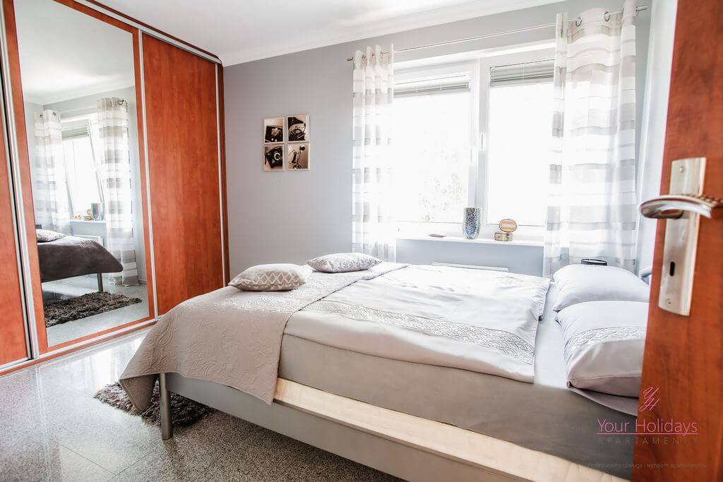 Międzyzdroje Apartment Chocolate Heart - Your Holidays 7 Międzyzdroje Apartament Chocolate Heart - sypialnia