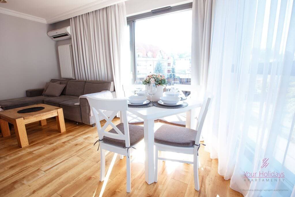 Międzyzdroje apartment Horyzont 206 - Your Holidays Międzyzdroje 5 Międzyzdroje apartament Horyzont 206 - salon w apartamencie w Międzyzdrojach
