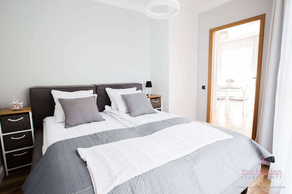 Międzyzdroje apartment Horyzont 206 - Your Holidays Międzyzdroje 3 Międzyzdroje apartament Horyzont 206 - sypialnia w apartamencie w Międzyzdrojach