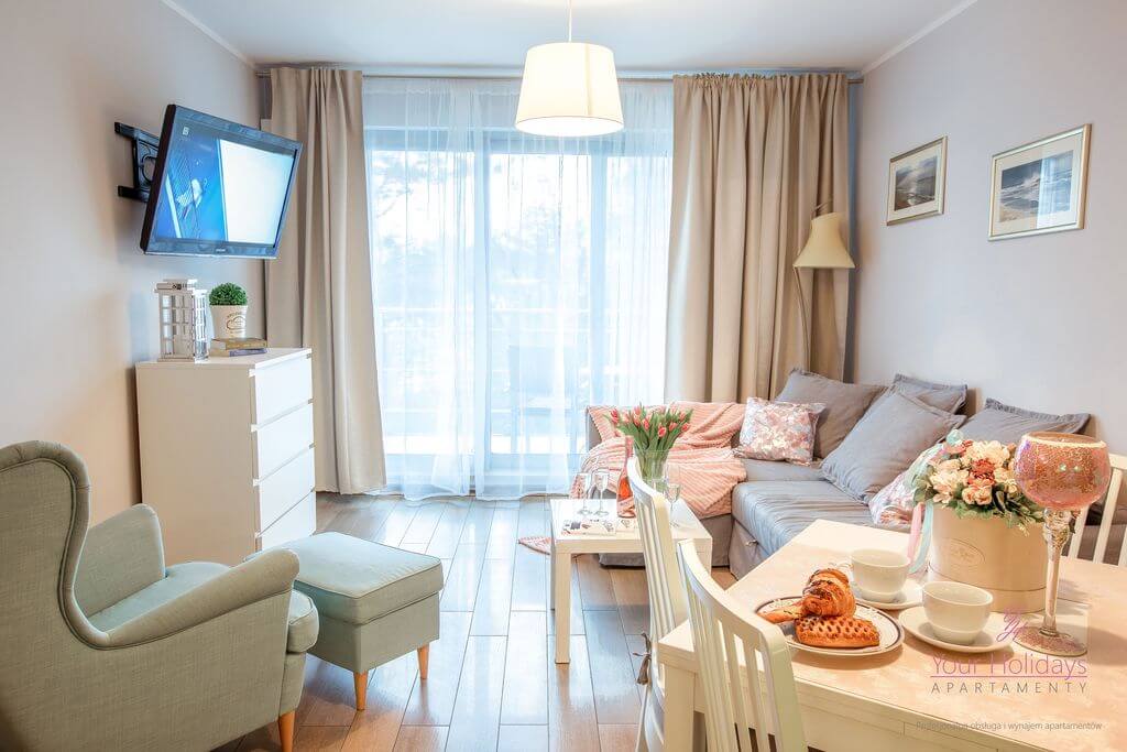 Międzyzdroje Apartment Promenada Gwiazd 28/307 - Your Holidays 10 Międzyzdroje Apartament Promenada Gwiazd 28/307 - salon