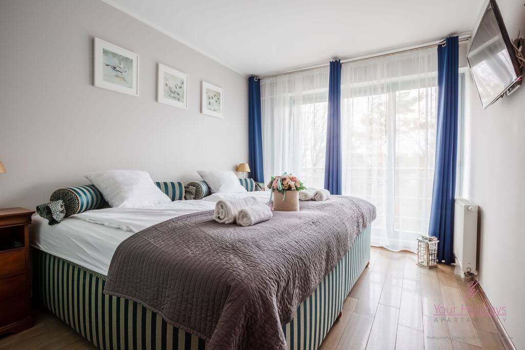 Międzyzdroje Apartment Promenada Gwiazd 28/307 - Your Holidays 13 Międzyzdroje Apartament Promenada Gwiazd 28/307 - sypialnia