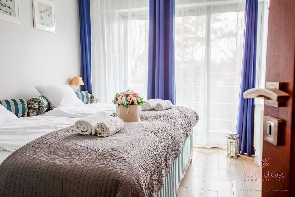 Międzyzdroje Apartment Promenada Gwiazd 28/307 - Your Holidays 9 Międzyzdroje Apartament Promenada Gwiazd 28/307 - sypialnia