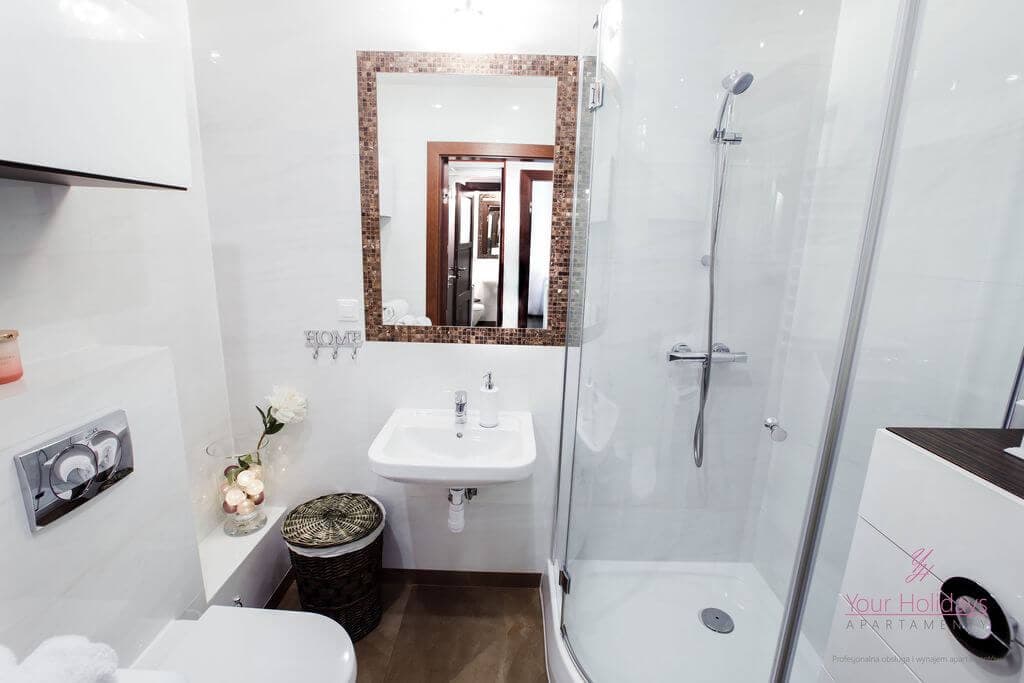 Międzyzdroje Apartment Promenada Gwiazd 28/307 - Your Holidays 8 Międzyzdroje Apartament Promenada Gwiazd 28/307 - łazienka