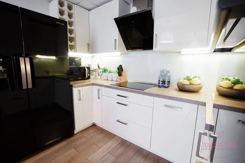 Międzyzdroje Apartment Promenada Gwiazd 28/307 - Your Holidays 4 Międzyzdroje Apartament Promenada Gwiazd 28/307 - kuchnia